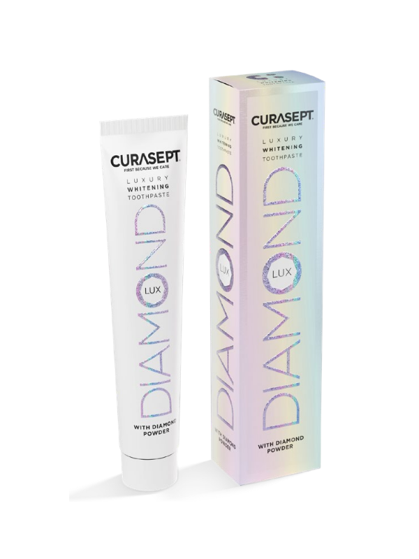 Curasept Luxury Whitening Diamond zobna pasta z diamantnim prahom