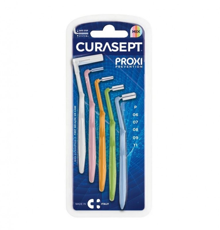 Medzobne ščetke CURASEPT PROXI PREVENTION MIX ANGLE